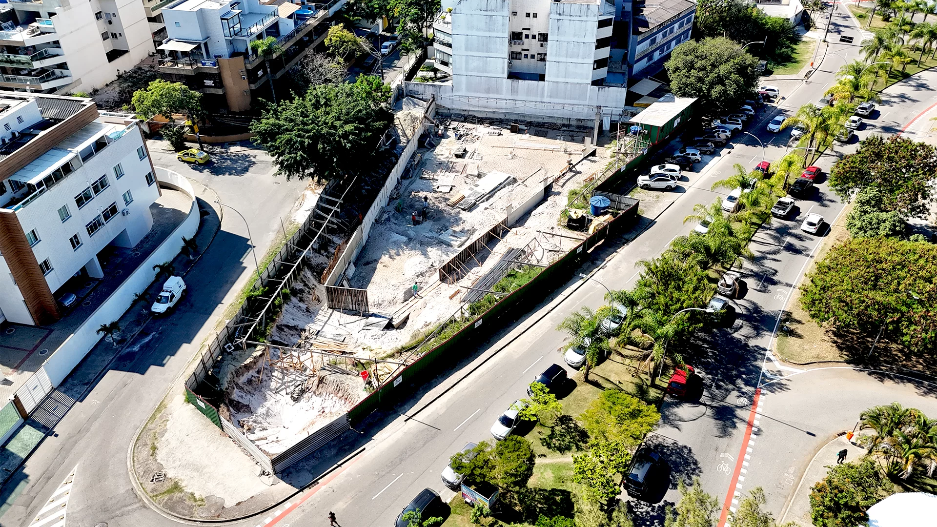 Imagem de Drone do Art Apartment